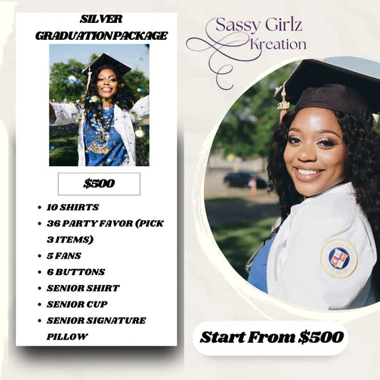 SILVER GRADUATION PACKAGE Sassy Girlz Kreation